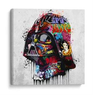 Vader Helmet Graffiti - David Aste